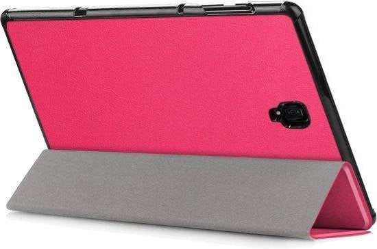 Samsung Galaxy Tab A 10.5 2018 Hoesje Book Case - Donkerroze