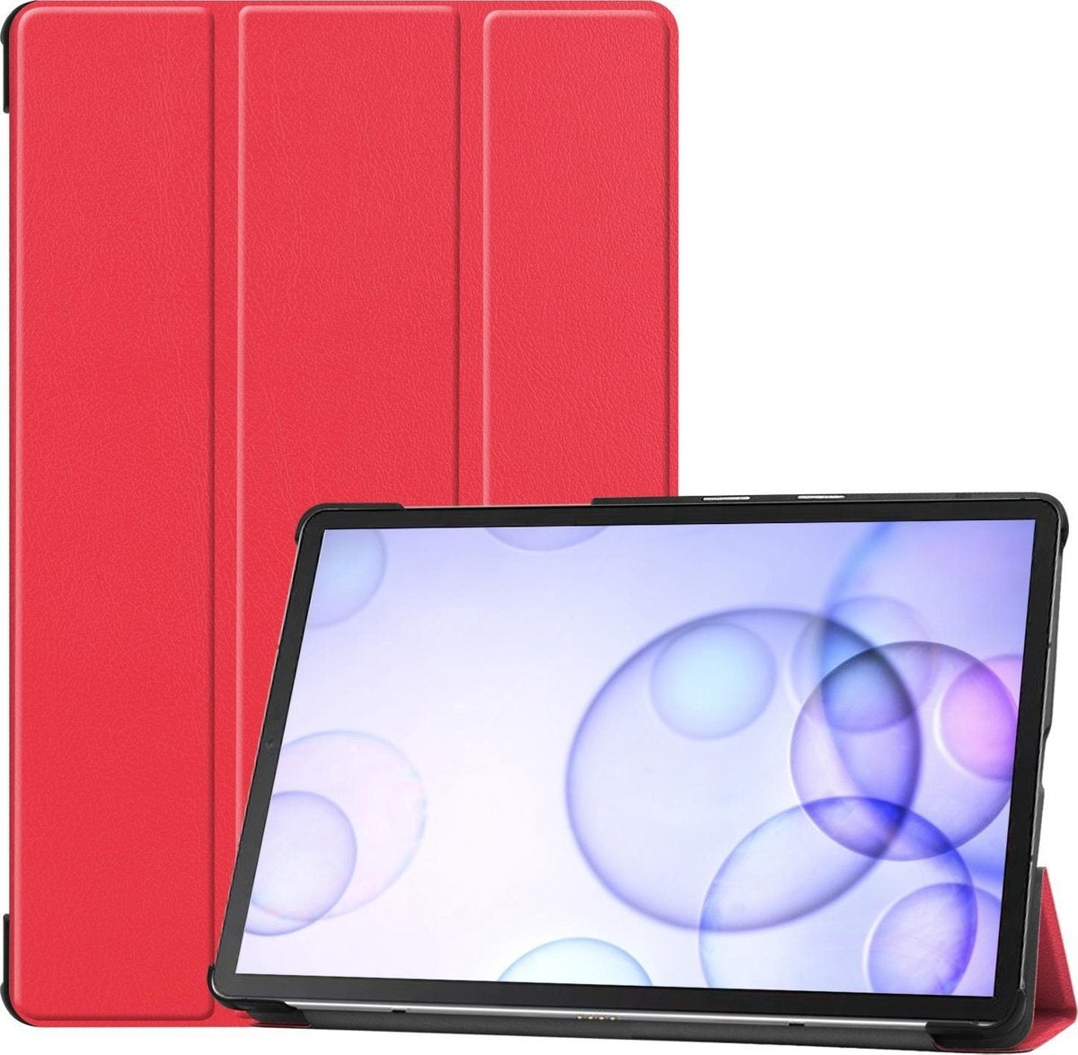 Samsung Galaxy Tab S6 Hoesje Book Case - Rood