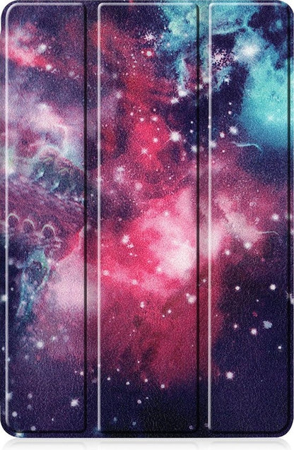 Samsung Galaxy Tab S6 Lite Trifold Bookcase Hoes met Penhouder voor S Pen - Galaxy