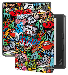 Kobo Libra Colour Bookcase Hoes Shockabsorberend - Graffity