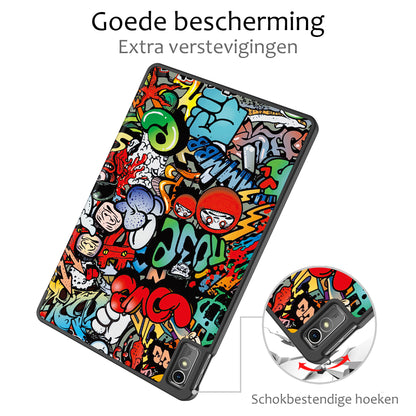 Lenovo Tab M10 5G Hoesje Book Case - Graffity