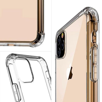 iPhone 11 Pro Hoesje Shockproof Backcover Siliconen - Transparant