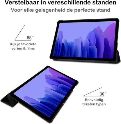 Samsung Galaxy Tab A7 Hoesje Book Case - Zwart