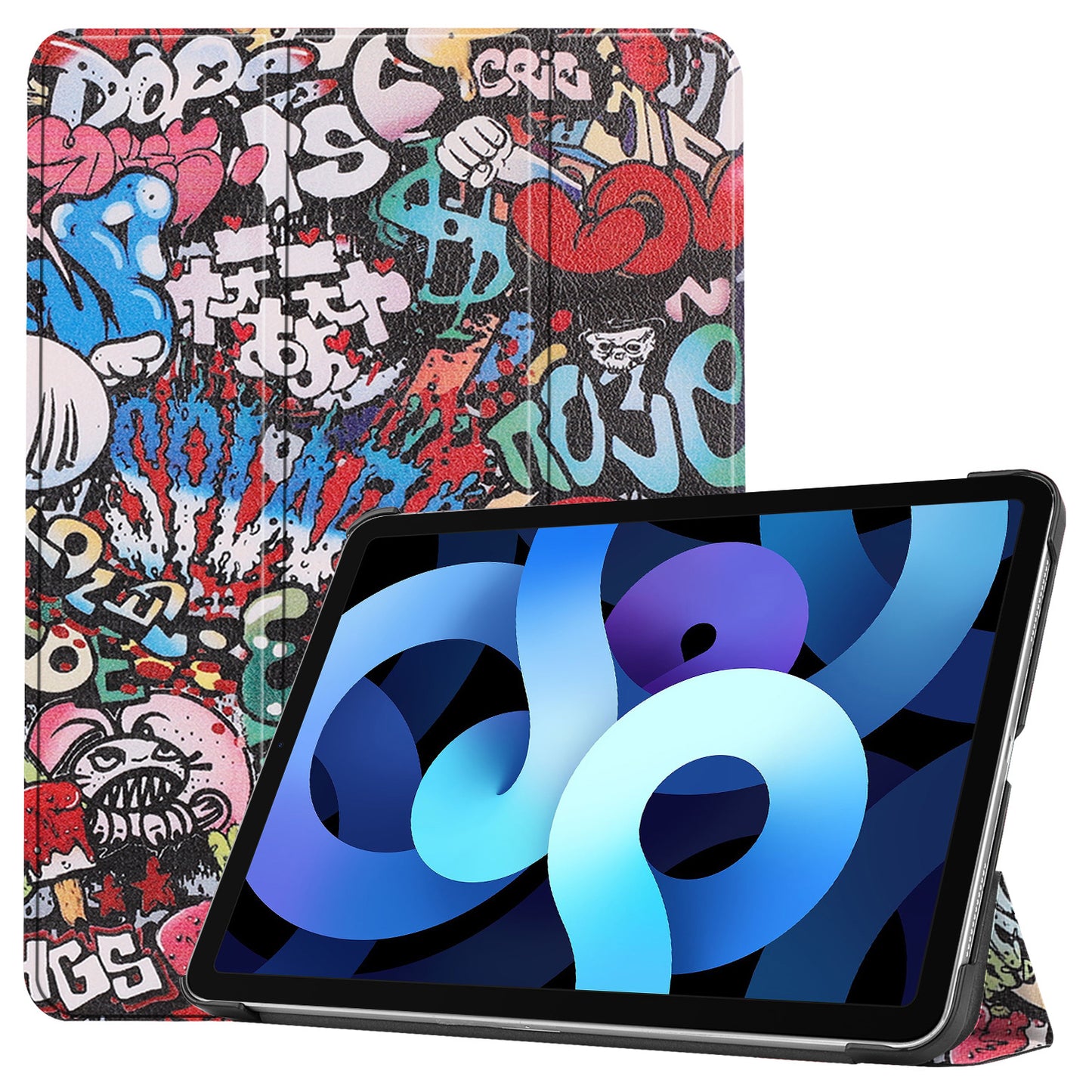 iPad Air 2022 Hoesje Book Case - Graffity