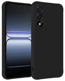 OnePlus Nord 5 Hoesje Siliconen Backcover Lichtgewicht - Zwart