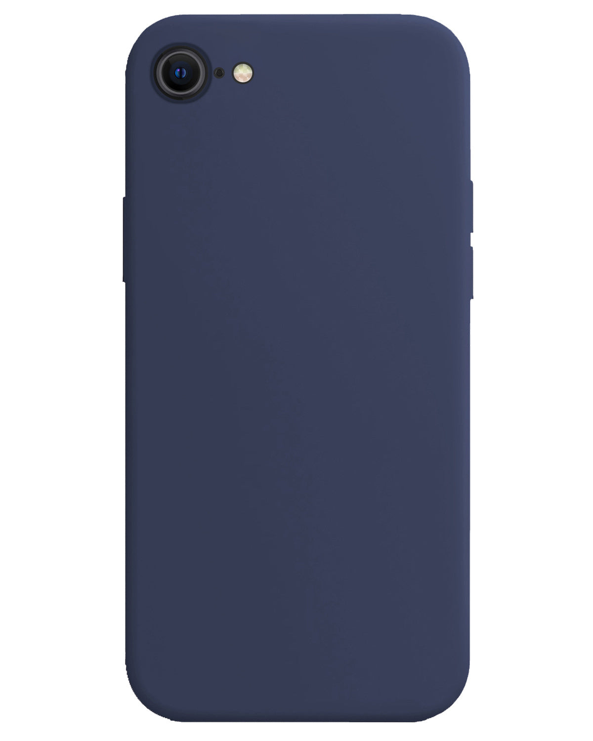 iPhone SE 2022 Hoesje Siliconen - Donkerblauw