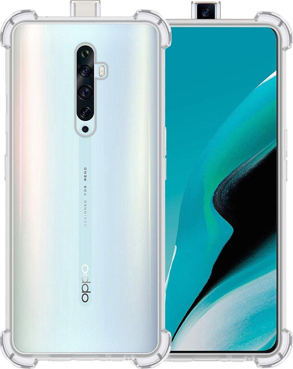 OPPO Reno 2Z Hoesje Shock Proof Siliconen - Transparant