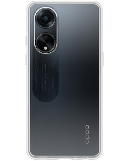 OPPO A98 Hoesje Siliconen Backcover Lichtgewicht - Transparant