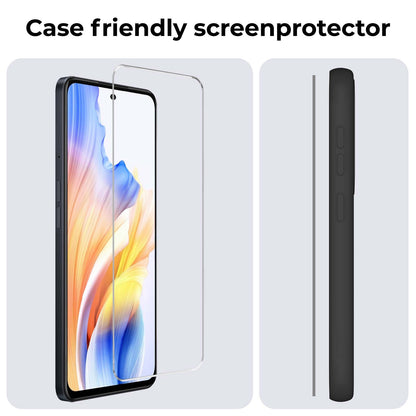 OPPO A58 Screenprotector Tempered Glass