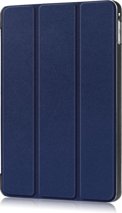 iPad Mini 4/5 Trifold Bookcase Hoes - Donkerblauw