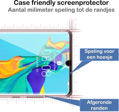 Huawei P30 Pro Screenprotector Gehard Glas - Full Screen