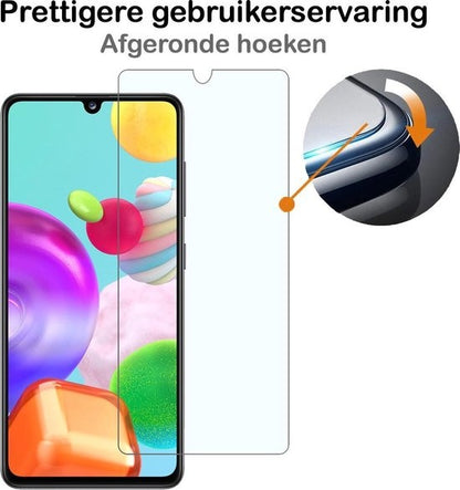 Samsung A41 Screenprotector Gehard Glas - Anti-kras