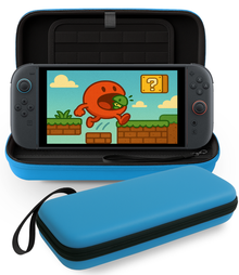 Nintendo Switch 2 Hard Cover Hoes met Koord - Blauw