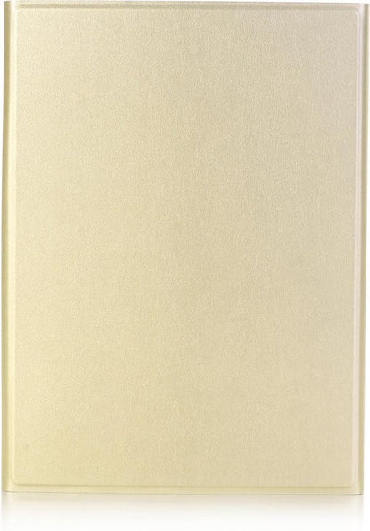 iPad 10.2 2019 Toetsenbord Hoes met Uitneembaar toetsenbord - Goud