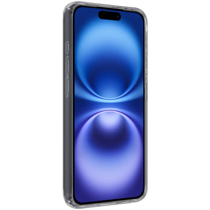 iPhone 16 Hoesje Siliconen Backcover Lichtgewicht - Transparant