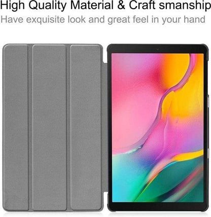 Samsung Galaxy Tab A 10.1 2019 Hoesje Book Case - Wit