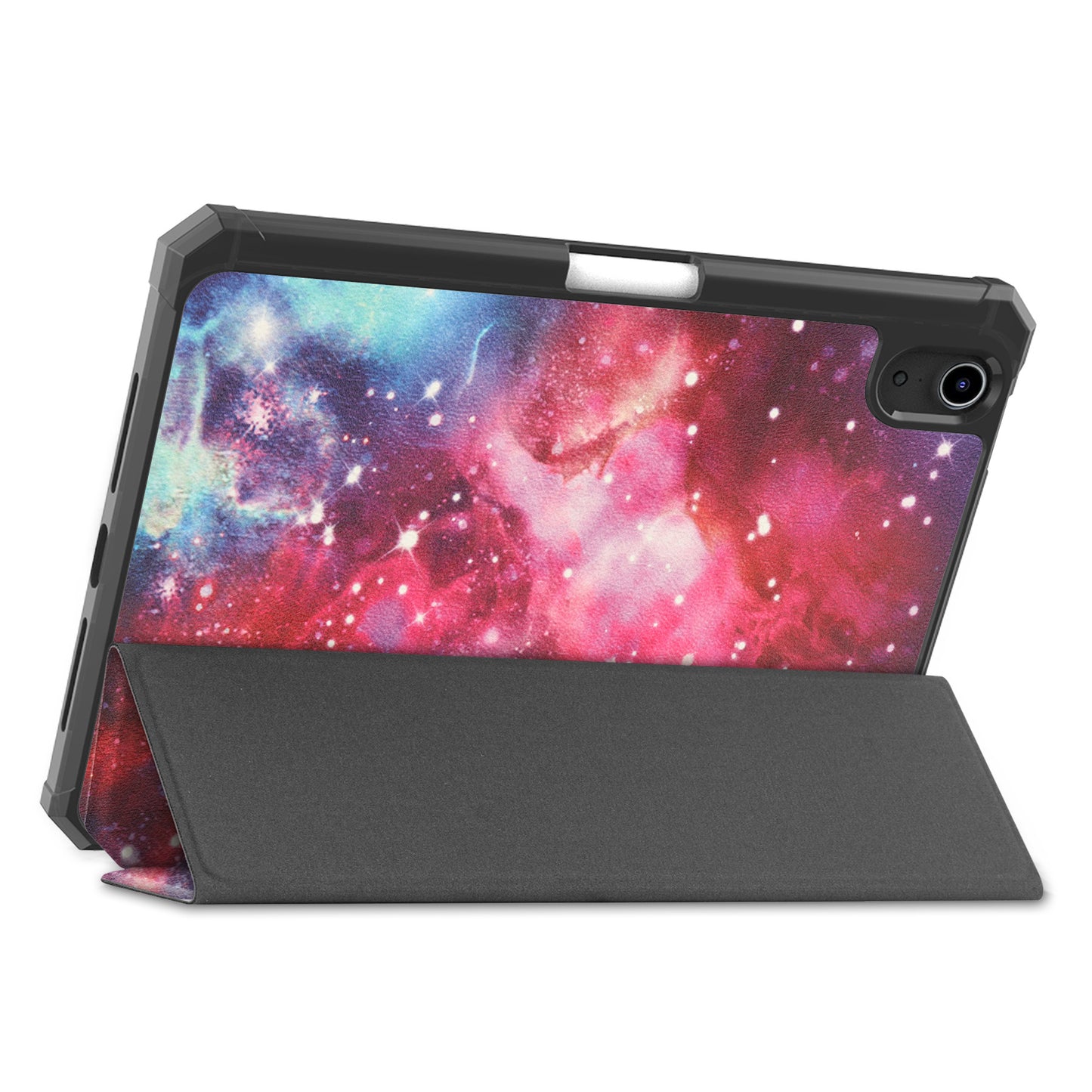 iPad Mini 6 Hoesje Book Case Met Apple Pencil Uitsparing - Galaxy