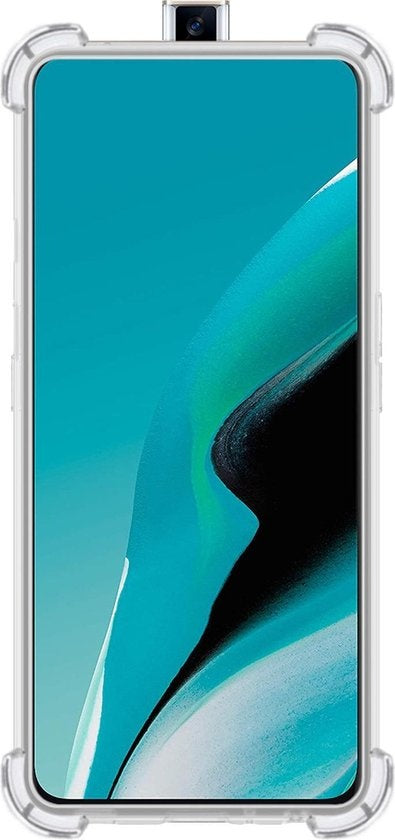 OPPO Reno 2Z Hoesje Shockproof Backcover Siliconen - Transparant