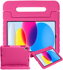 iPad 2022 / 2025 (A16 ) Kinderhoes Shockabsorberend Foam - Roze