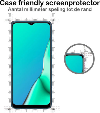 OPPO A5 2020 Screenprotector Gehard Glas - Anti-kras