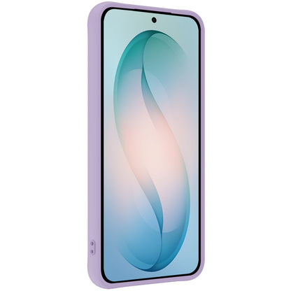 Samsung S26 Hoesje Siliconen Backcover Lichtgewicht - Lila