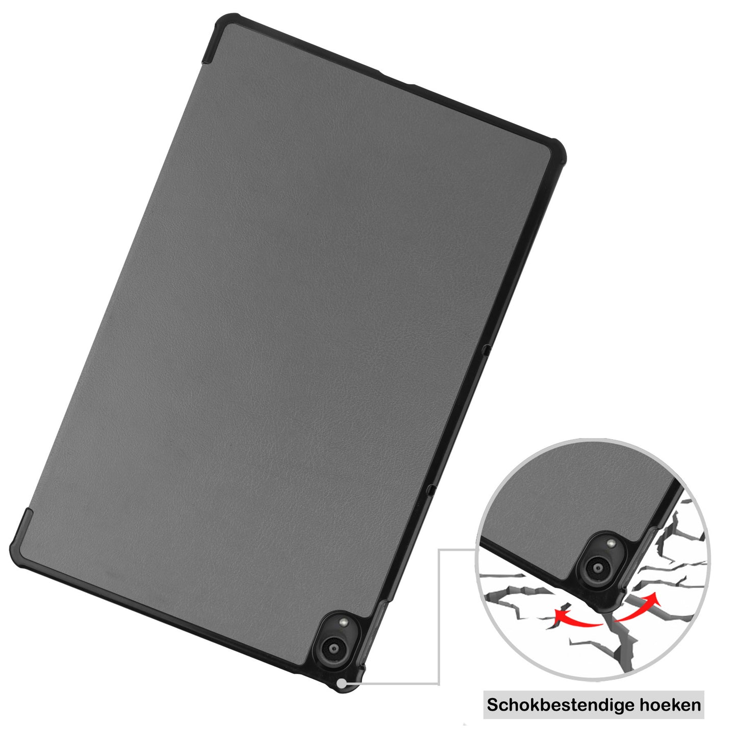 Lenovo Tab P11 Plus Hoesje Book Case - Grijs