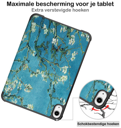 iPad Mini 6 Hoesje Book Case - Bloesem