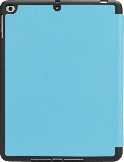 iPad 2018 Trifold Bookcase Hoes - Lichtblauw