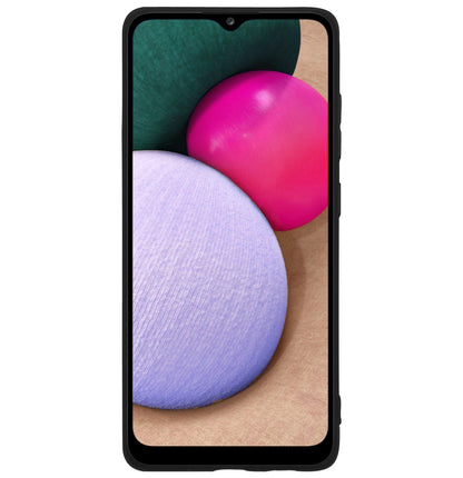Samsung A03s Hoesje Siliconen Backcover Lichtgewicht - Zwart