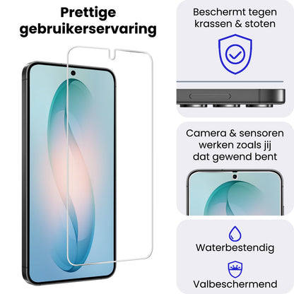 Samsung S26 Plus Screenprotector Gehard Glas - Anti-kras