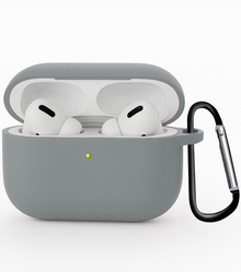 AirPods Pro 3 Hoesje Siliconen Krasbestendig - Grijs