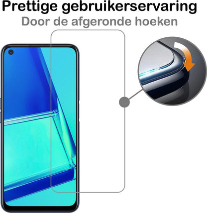 OPPO A52 Screenprotector Gehard Glas - Anti-kras