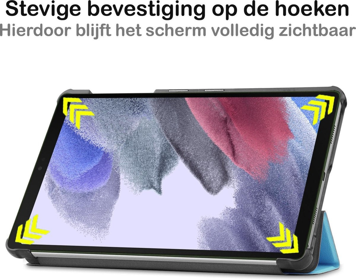 Samsung Galaxy Tab A7 Lite Hoesje Book Case - Lichtblauw