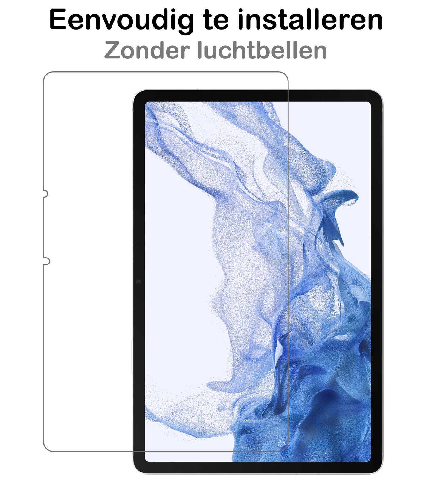 Samsung Galaxy Tab S8 Screenprotector Tempered Glass