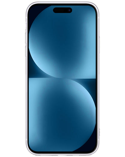 iPhone 15 Plus Hoesje Siliconen Backcover Lichtgewicht - Transparant