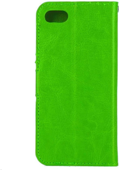 iPhone 7 Hoesje Bookcase Cover met Kaarthouder - Groen