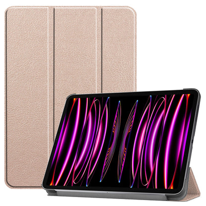iPad Pro 2022 (11 inch) Trifold Bookcase Hoes - Goud