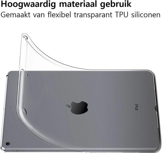 iPad Air 2 Hoesje Back Cover Siliconen - Transparant