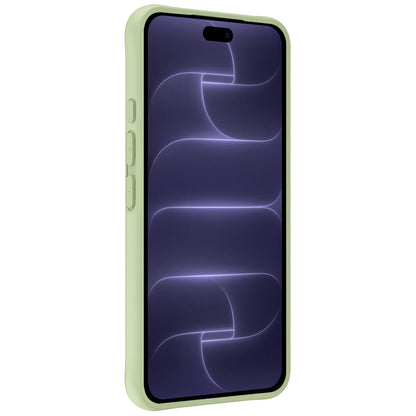 iPhone 18 Pro Hoesje Siliconen Backcover Lichtgewicht - Groen