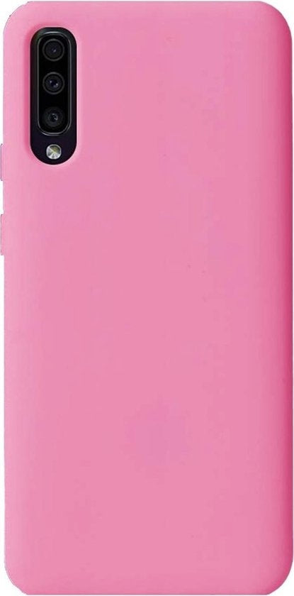 Samsung Galaxy A50 Hoesje Siliconen Backcover Lichtgewicht - Roze