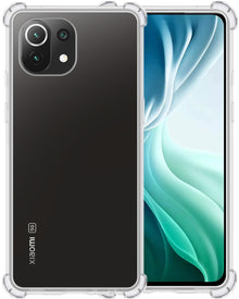 Xiaomi 11 Lite 5G NE Hoesje Shockproof Backcover Siliconen - Transparant