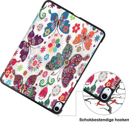 iPad Air 2020 Hoesje Book Case - Vlinders