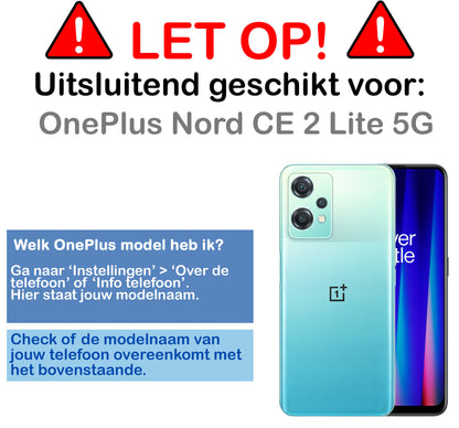 OnePlus Nord CE 2 Lite Screenprotector Gehard Glas - Anti-kras