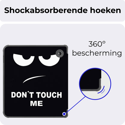 Kobo Libra Colour Bookcase Hoes Shockabsorberend - Don't Touch Me