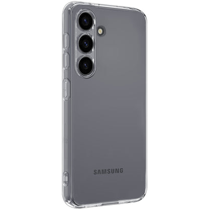 Samsung S26 Plus Hoesje Siliconen Backcover Lichtgewicht - Transparant