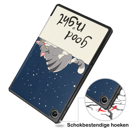 Lenovo Tab M10 Plus 3rd Gen Trifold Bookcase Hoes - Kat