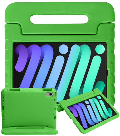 iPad Mini 7 Kinderhoes Shockabsorberend Foam - Groen