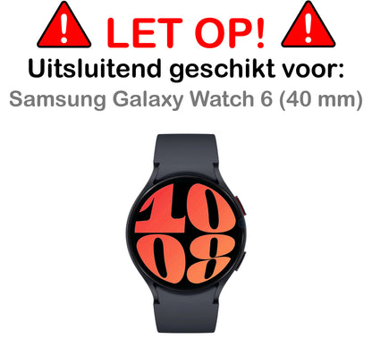 Samsung Watch 6 40 mm Screenprotector Gehard Glas - Anti-kras