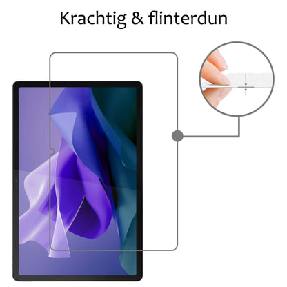 Lenovo Tab P12 Screenprotector Gehard Glas - Anti-kras