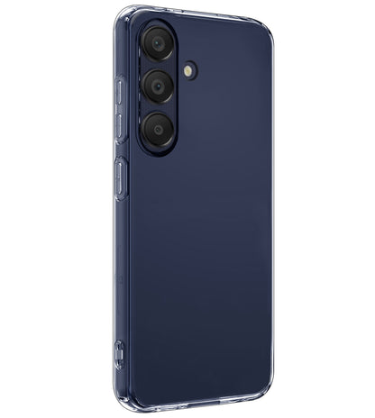 Samsung A25 Hoesje Siliconen Backcover Lichtgewicht - Transparant